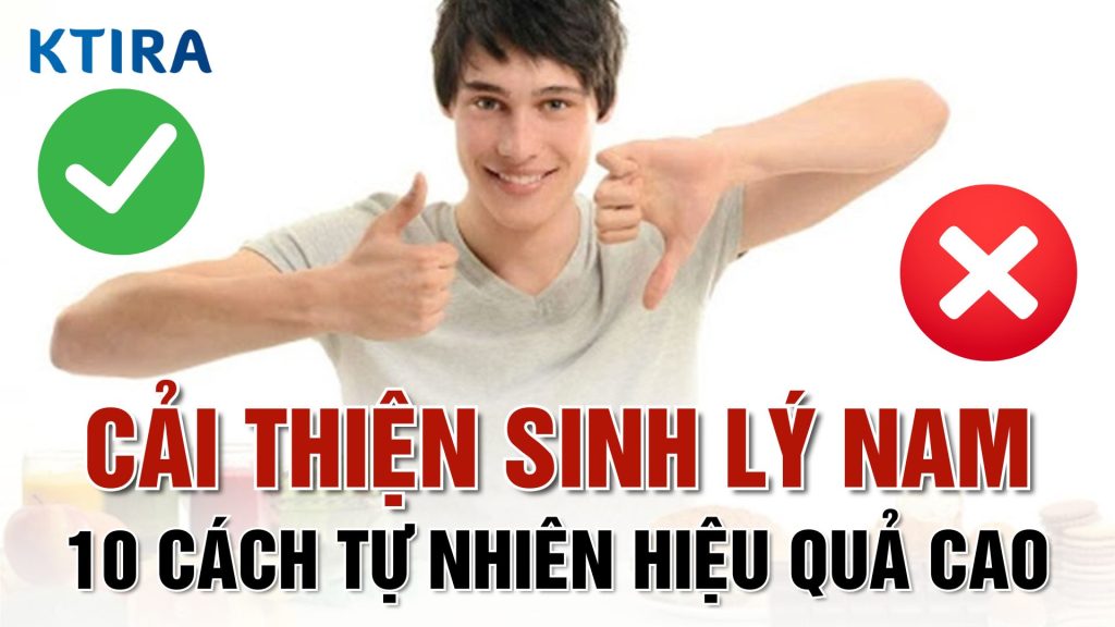 Cách cải thiện sinh lý nam