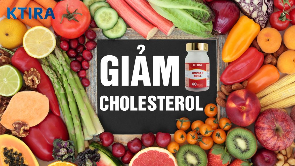 Cách giảm cholesterol bằng thực phẩm