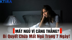 mất ngủ vì căng thẳng
