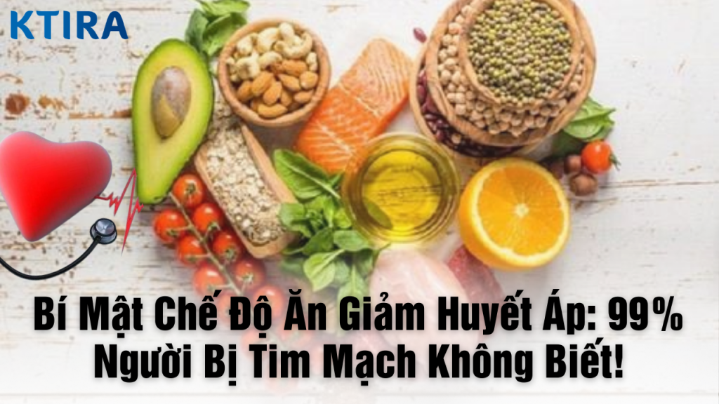 Chế độ ăn giảm huyết áp hiệu quả