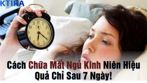 Cách chữa mất ngủ kinh niên