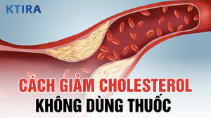 Cách giảm cholesterol không dùng thuốc KTIRA