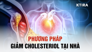 phương pháp giảm cholesterol tại nhà ktira