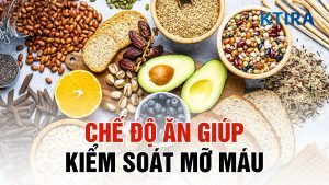 Chế độ ăn kiểm soát mỡ máu
