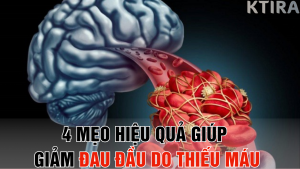 4 Mẹo Hiệu Quả Giúp Giảm Đau Đầu Do Thiếu Máu