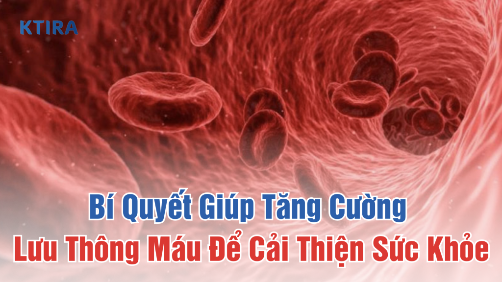 Bí Quyết Giúp Tăng Cường Lưu Thông Máu