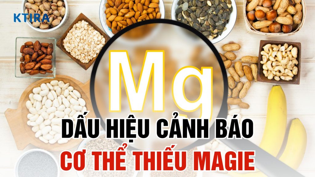 Dấu hiệu thiếu magie