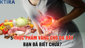 5 thực phẩm vào cho dạ dày