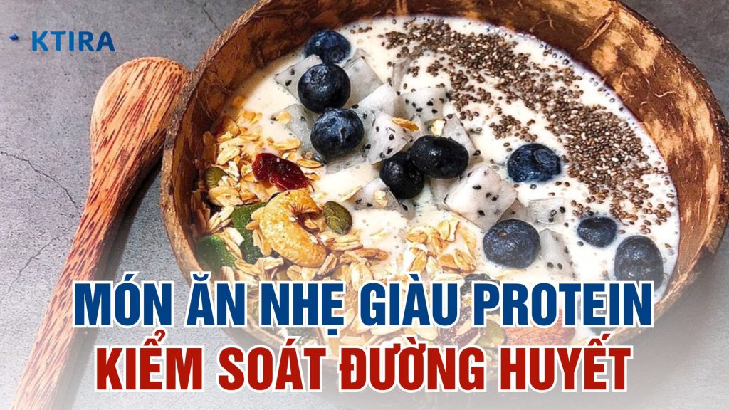 Món ăn nhẹ giàu protein