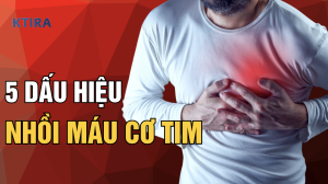 Dấu hiệu điển hình của cơn nhồi máu cơ tim KTIRA