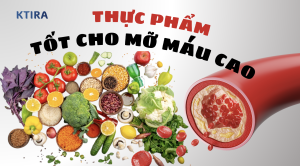 Thực phẩm tốt cho mỡ máu cao KTIRA