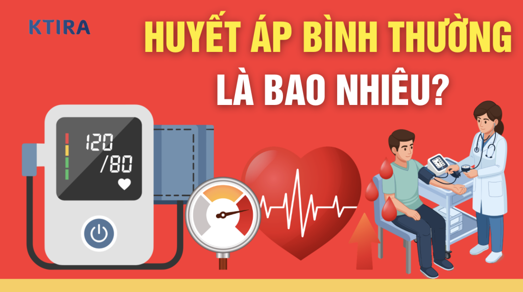 Huyết áp bình thường là bao nhiêu? KTIRA